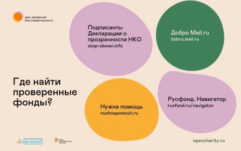 В России впервые пройдет День прозрачной благотворительности