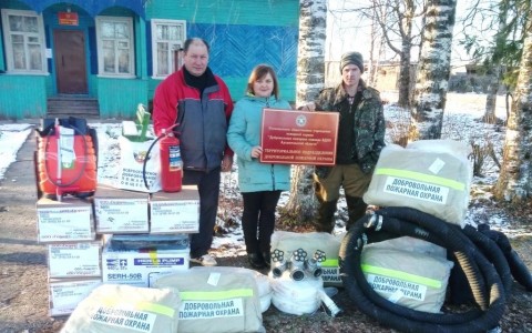 В составе добровольной пожарной охраны Архангельской области появилось новое ДПО!