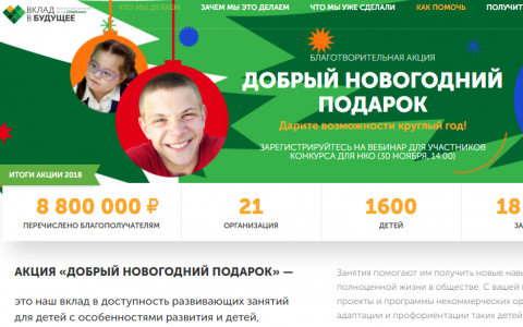 Благотворительный фонд "Сбербанка" приглашает НКО на конкурс проектов 