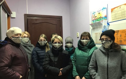 100 масок передано в Центр помощи семье и детям в Архангельске